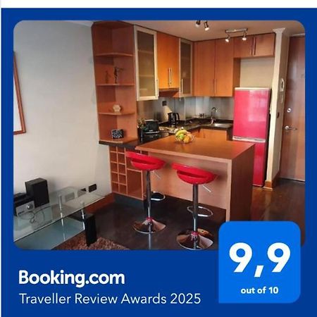 Apartmán Providencia A Pasos Del Metro Pedro De Valdivia Santiago de Chile Exteriér fotografie