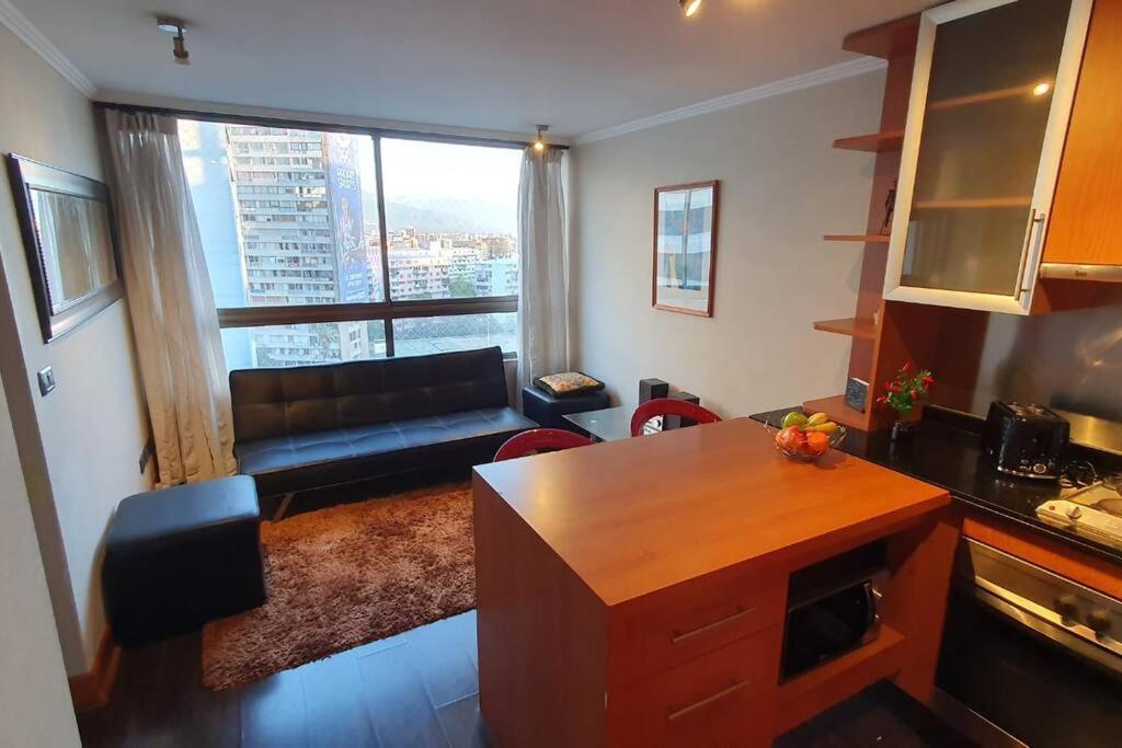 Apartmán Providencia A Pasos Del Metro Pedro De Valdivia Santiago de Chile Exteriér fotografie