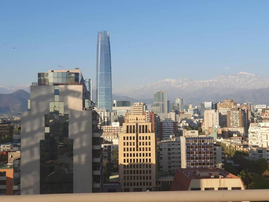 Apartmán Providencia A Pasos Del Metro Pedro De Valdivia Santiago de Chile Exteriér fotografie