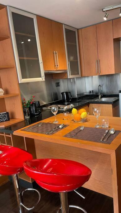 Apartmán Providencia A Pasos Del Metro Pedro De Valdivia Santiago de Chile Exteriér fotografie